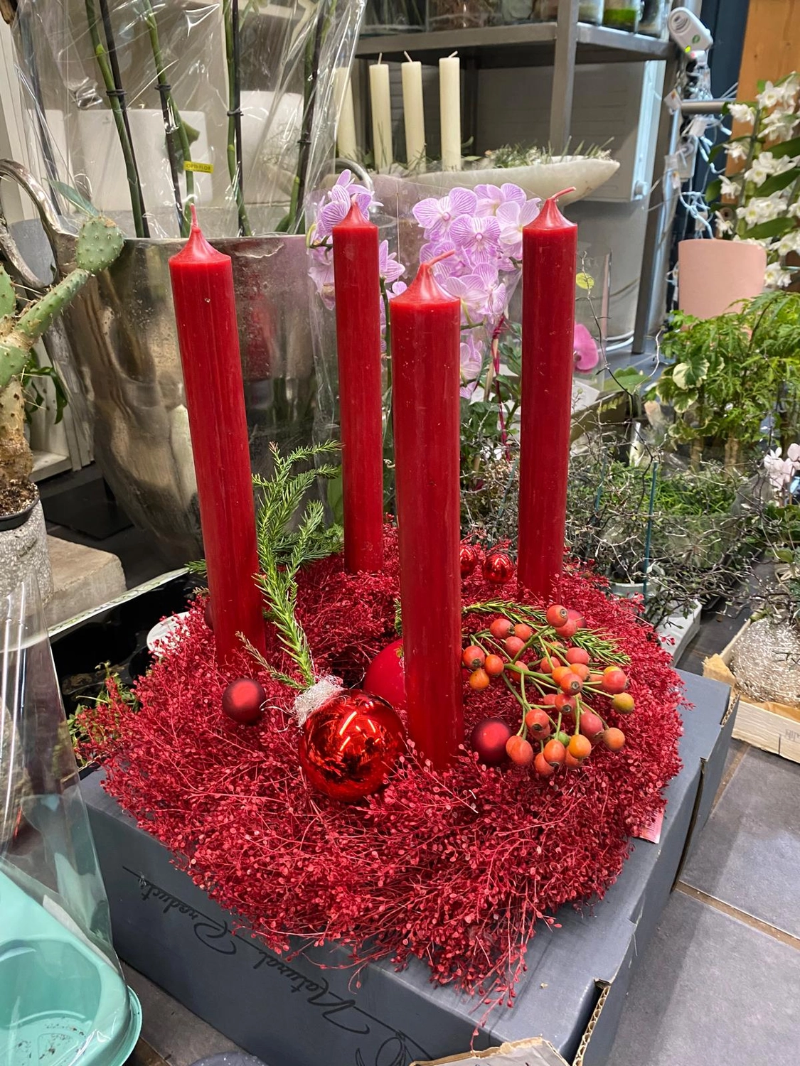 Tetta Knoll - Blumenhandwerk - Weihnachtsfloristik!