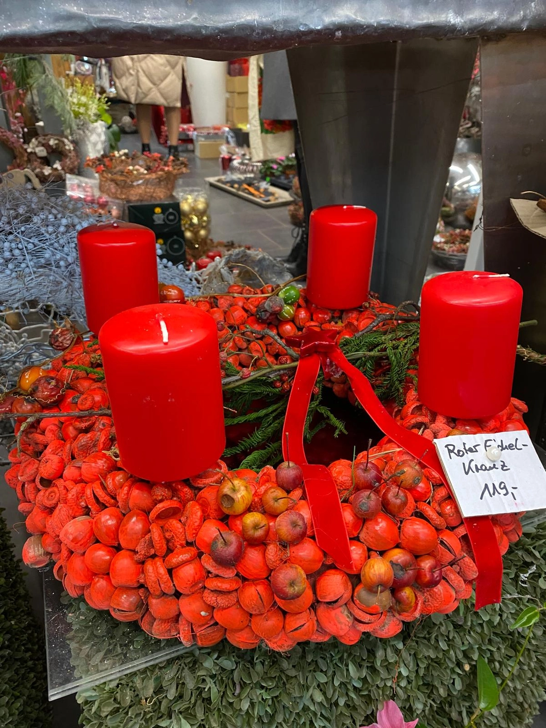 Tetta Knoll - Blumenhandwerk - Weihnachtsfloristik!
