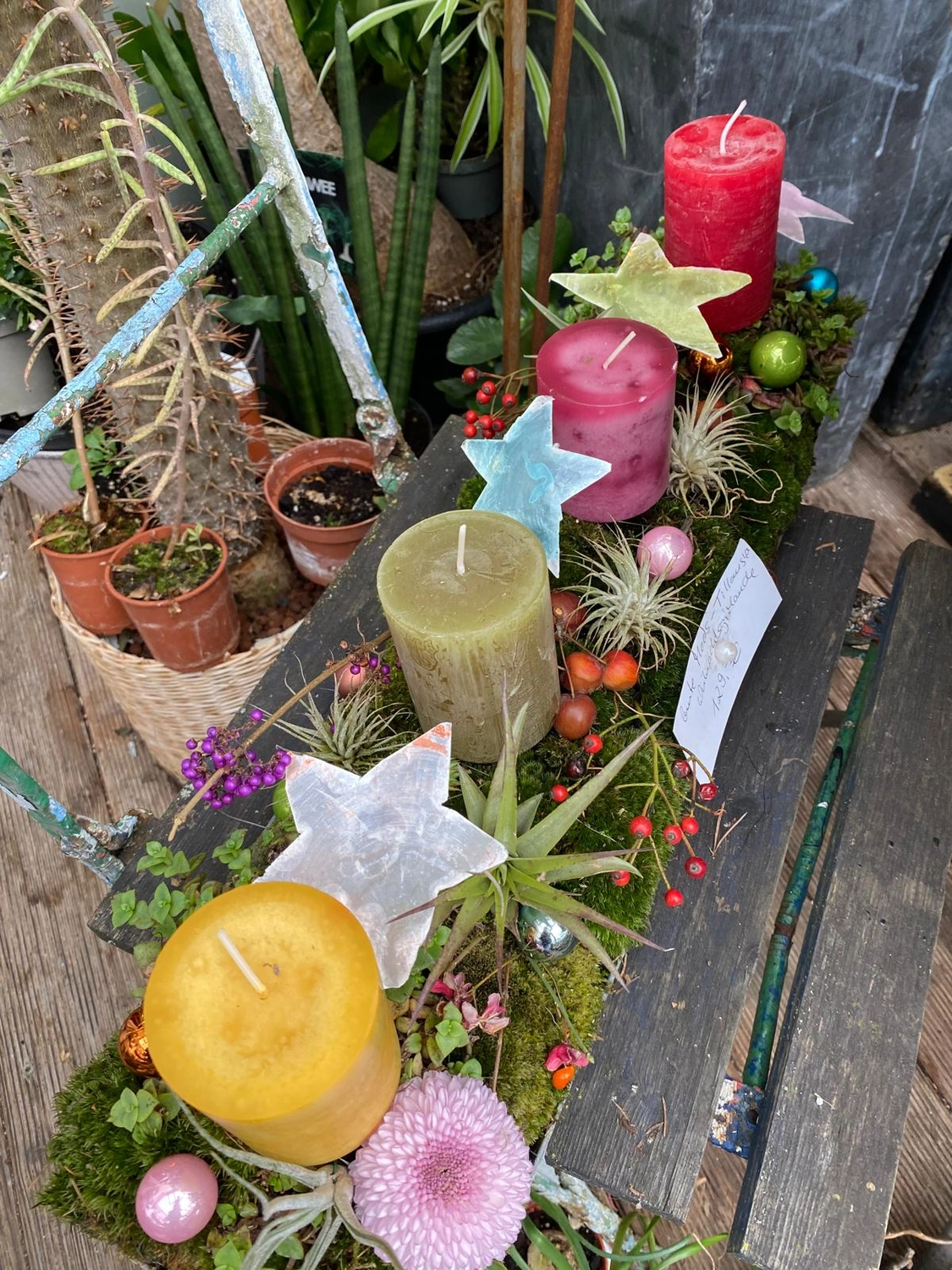 Tetta Knoll - Blumenhandwerk - Weihnachtsfloristik!