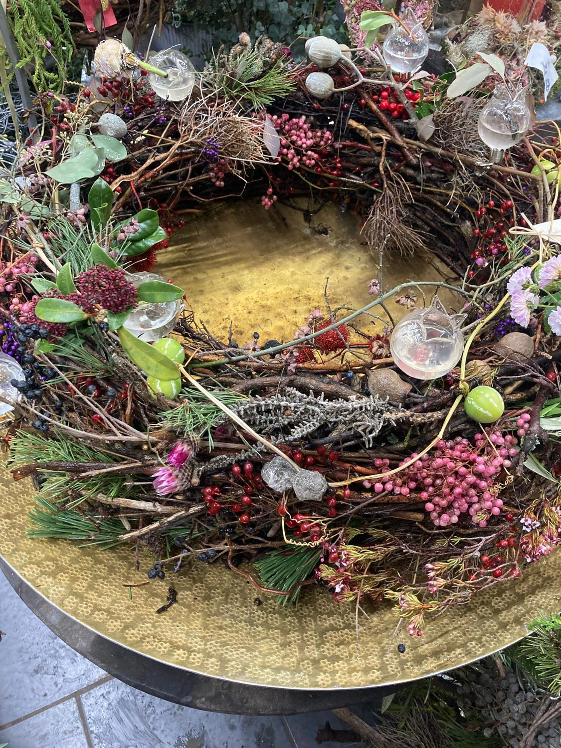 Tetta Knoll - Blumenhandwerk - Weihnachtsfloristik!