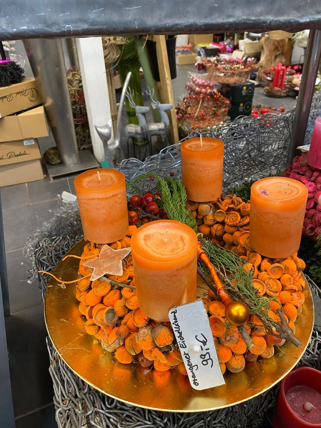 Tetta Knoll - Blumenhandwerk - Weihnachtsfloristik!