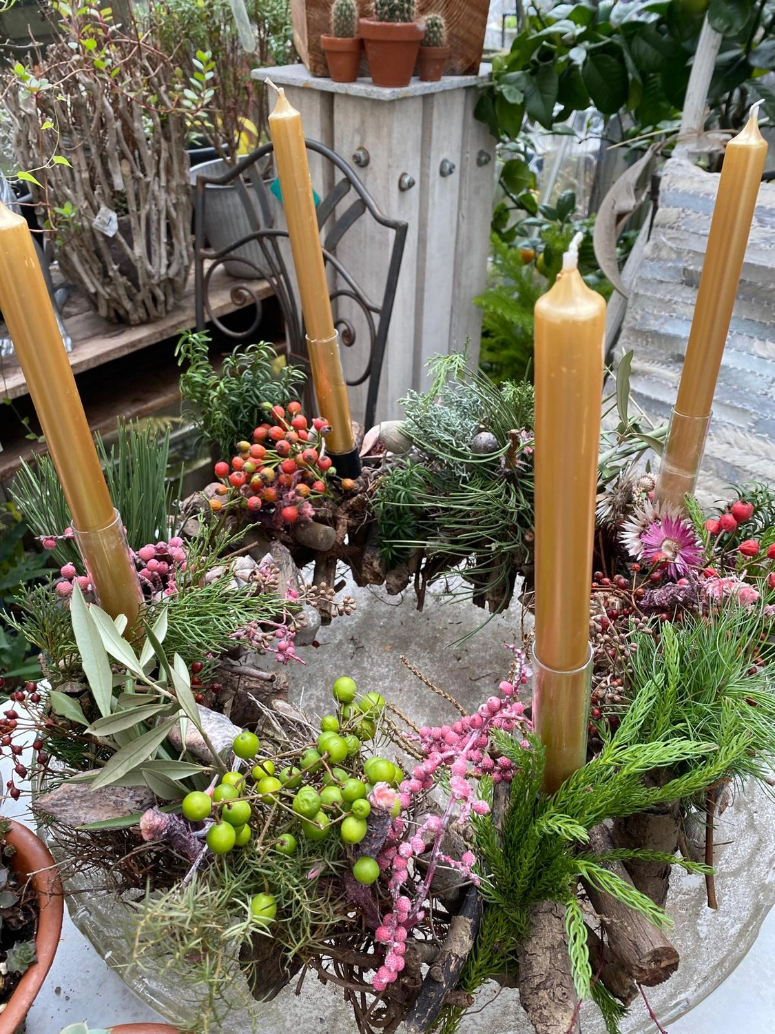 Tetta Knoll - Blumenhandwerk - Weihnachtsfloristik!