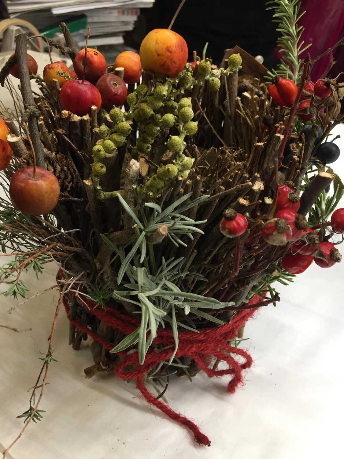 Tetta Knoll - Blumenhandwerk - Weihnachtsfloristik!