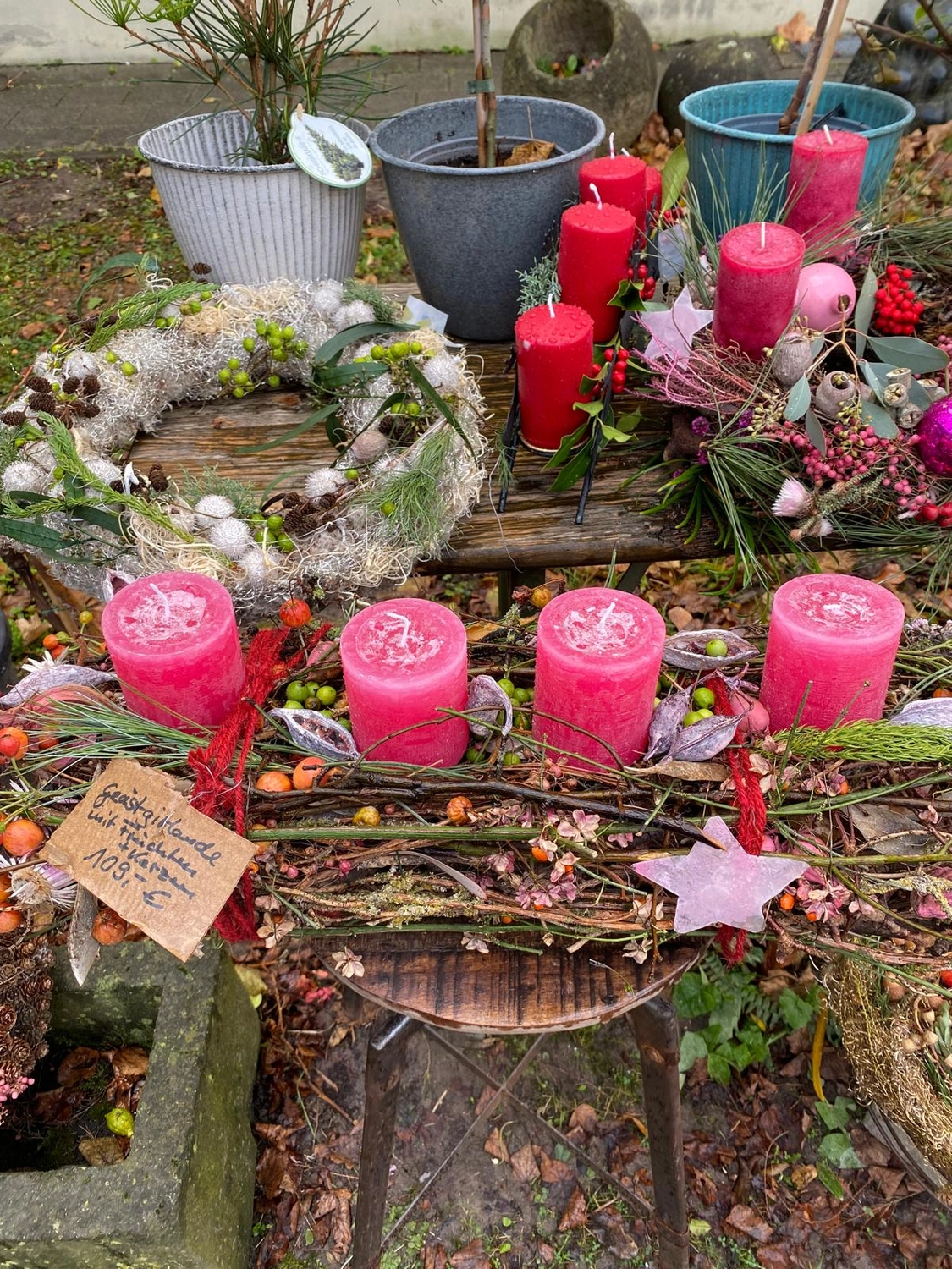 Tetta Knoll - Blumenhandwerk - Weihnachtsfloristik!