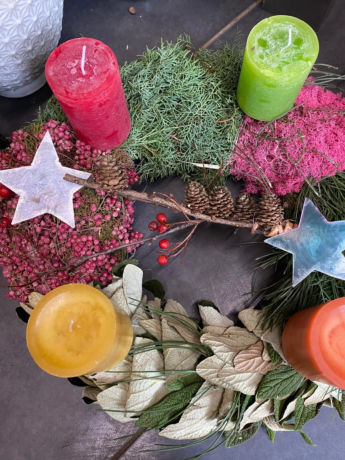 Tetta Knoll - Blumenhandwerk - Weihnachtsfloristik!