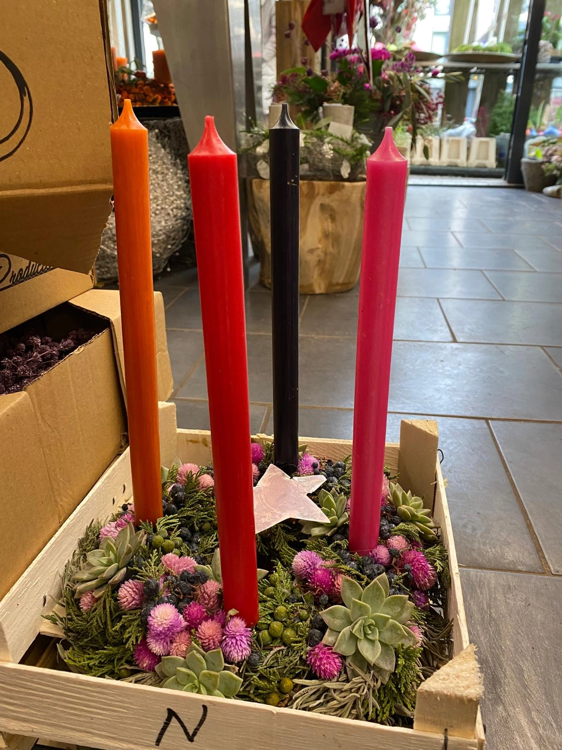 Tetta Knoll - Blumenhandwerk - Weihnachtsfloristik!