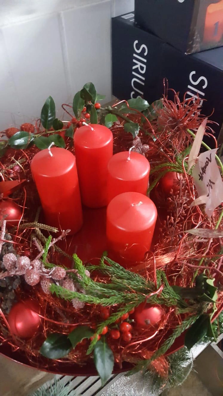 Tetta Knoll - Blumenhandwerk - Weihnachtsfloristik!